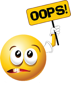 oops emoji
